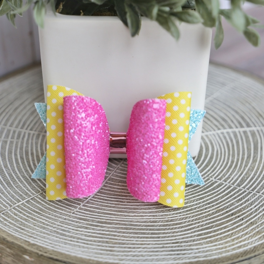 Fancy Nancy Inspired bow